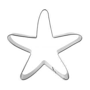 Anyana Starfish Stainless Steel Cookie Cutter Cake Mould Tool Kitchen Tool Sugar Paste Baking Mould Cookie Pastry
