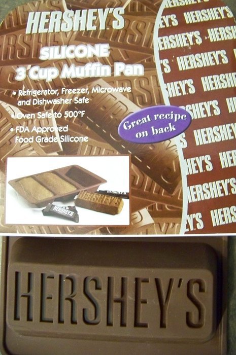 Hershey's Silicone 3 Cup Muffin Pan