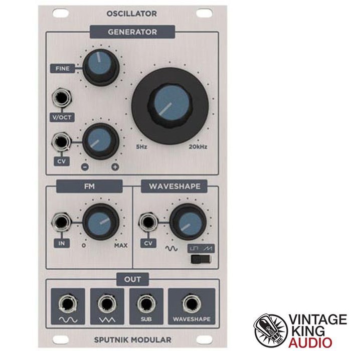 Sputnik Modular Oscillator Synth Module