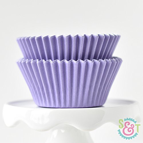 Solid Gray BakeBright Greaseproof Cupcake Liners N4