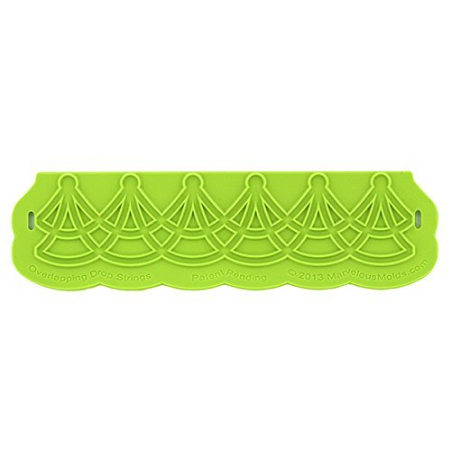 Overlapping Drop Strings Onlay Mold by Marvelous Molds N2