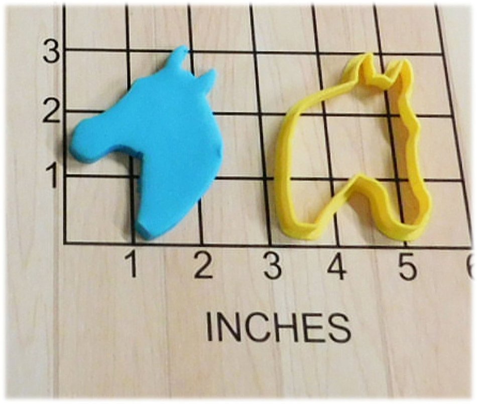 Western Horse Head Cookie Cutter #1001