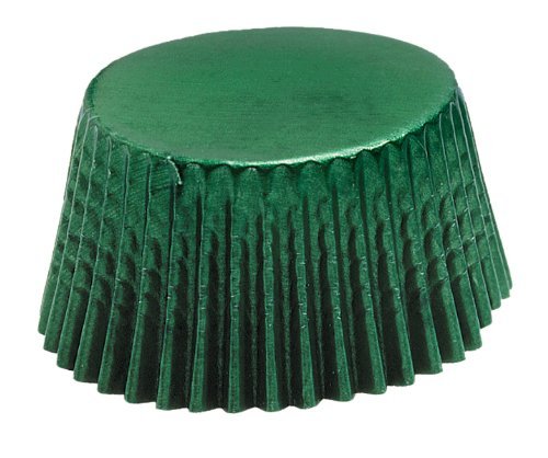 Fox Run Green Foil Mini Bake Cups, 48 Per Pack
