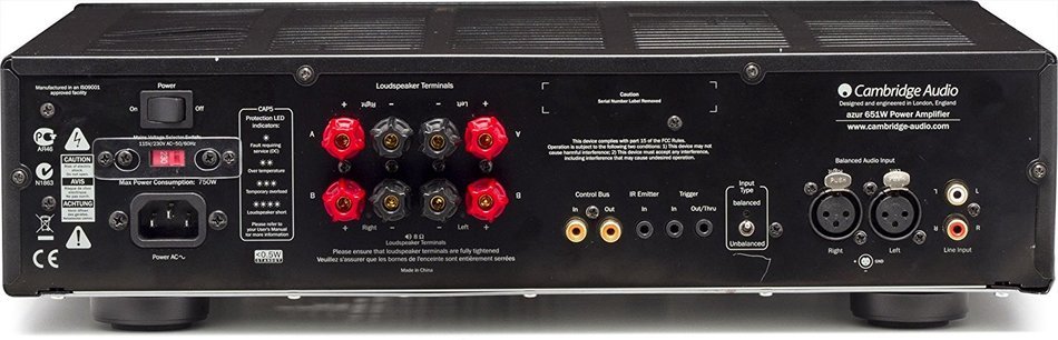 Cambridge - Azur 651W (Black) N2
