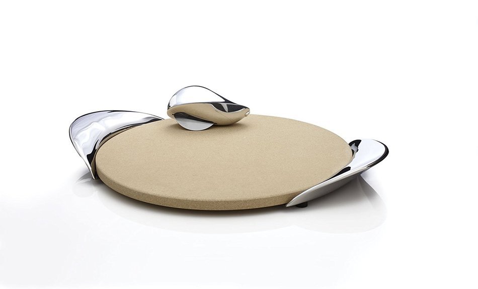 Nambe Lulu Pizza Stone Set