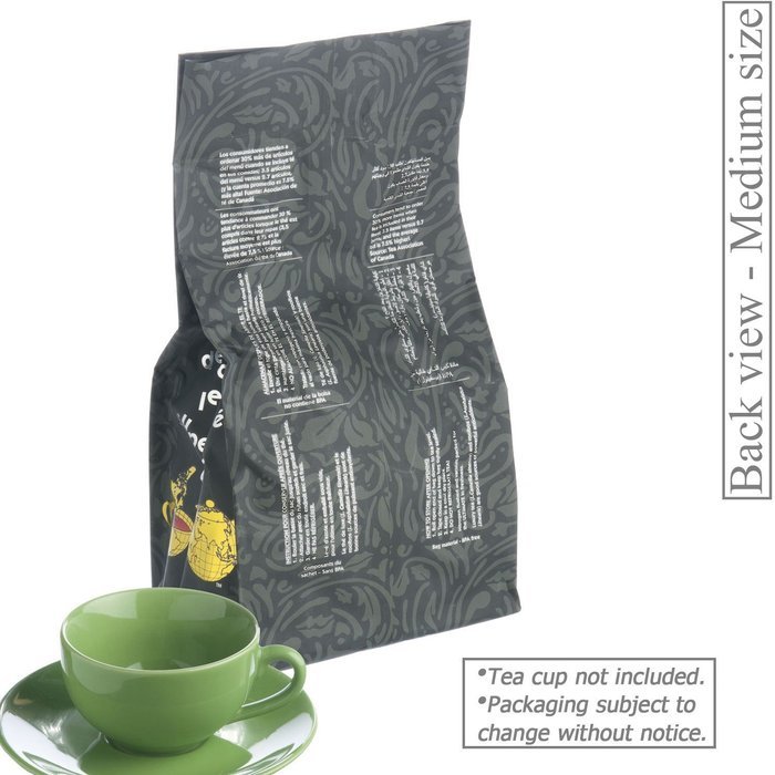 Metropolitan Tea 200 Count Pyramid Shaped Teabags, Organic Ontario Breakfast Tea N3