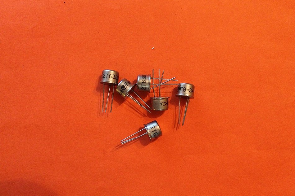 Transistors silicon KT630A (2T630A) analogue BFY67A, 2N1893 USSR 5 pcs
