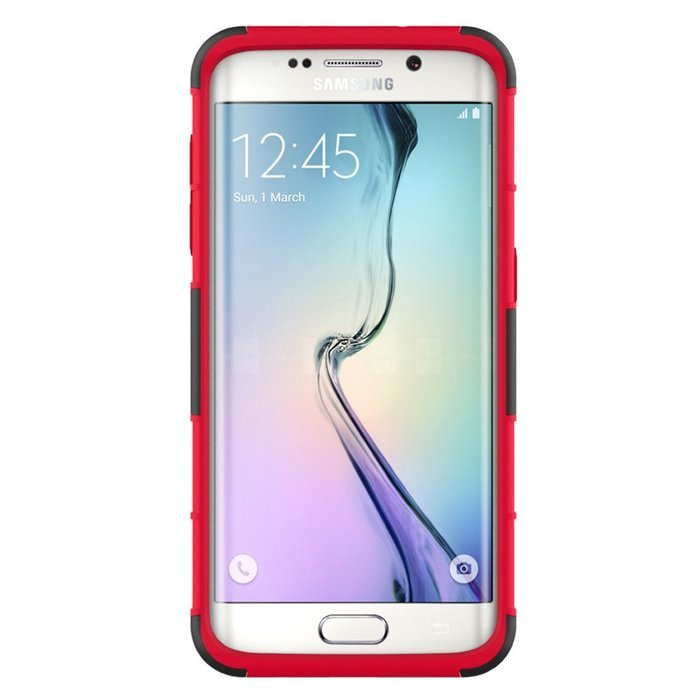 Galaxy S7 Edge Case, HLCT Rugged Shock Proof Dual-Layer Case with Built-In Kickstand for Samsung Galaxy S7 Edge... N5