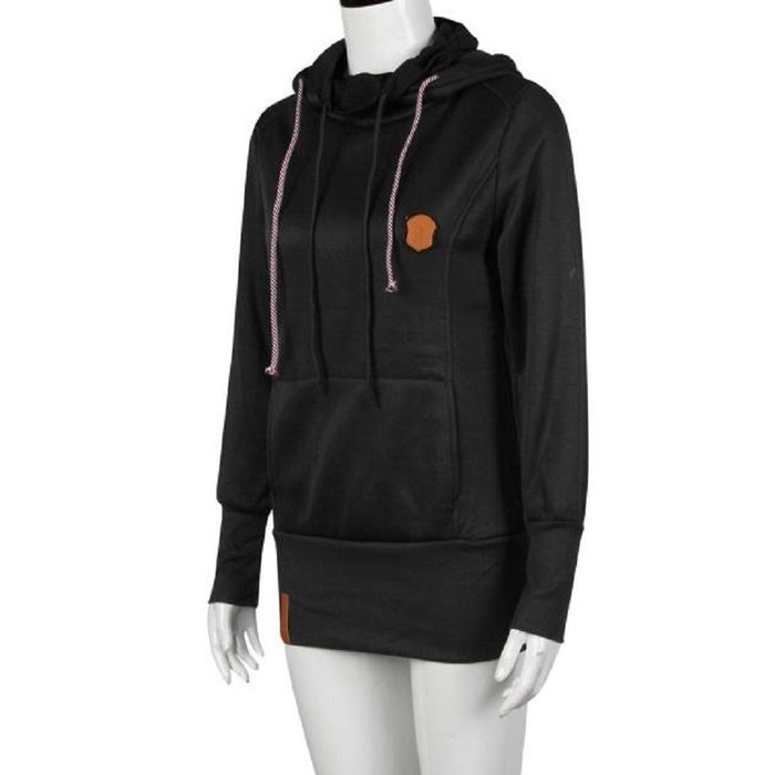 Hooded Tops,Morecome Womens Fashion Fitted Long Sleeve Pullover Shirt Coat N7