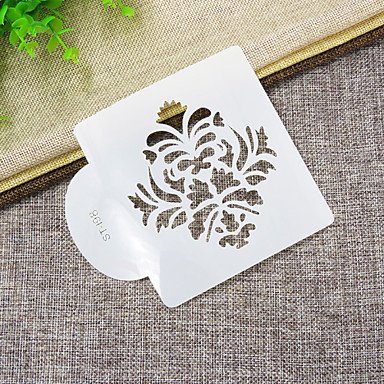 Y&XL&H Damask Cake Stencil Set, Cake Border Stencils Set,Cake Side Design Stencil, N2