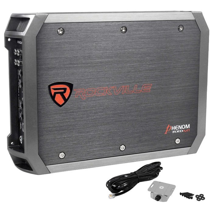 Rockford Fosgate R2SD2-12 12" 250W Shallow Subwoofer+500W RMS Amplifier+Amp Kit N9