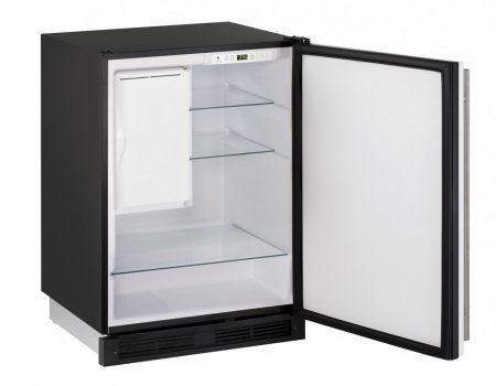 U-Line UCO1224FW00B 24" 1000 Series Built In Counter Depth Compact Refrigerator with 4.2 cu. ft. Capacity, in...