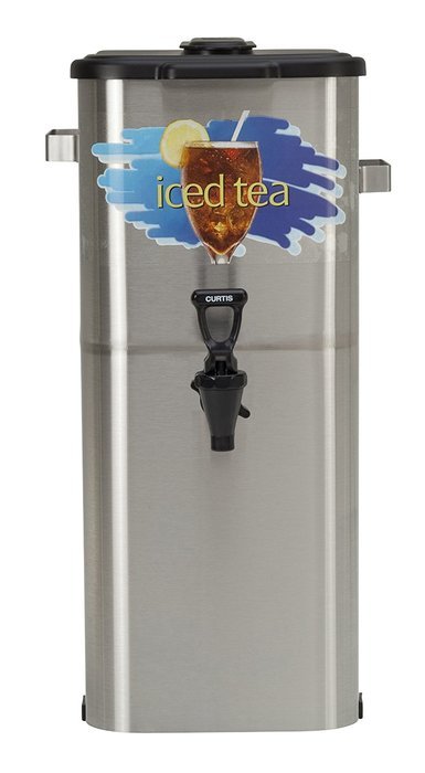 Wilbur Curtis Iced Tea Dispenser 4.0 Gallon Tea Dispenser, Oval 21&rdquo;H - Designed to Preserve Flavor - TCO421A000...