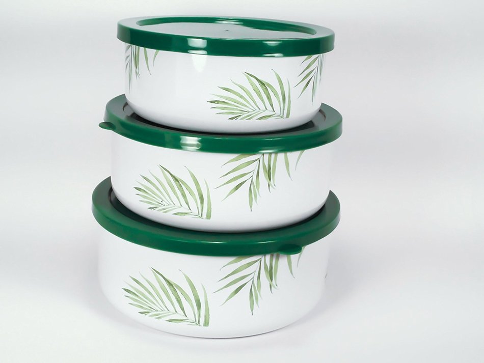 Corelle Bowls- Corelle - Bamboo Leaf - Mixing Bowls - Kitchen Storage - Drinking Glasses - Corelle - Mixing Bowls... N5