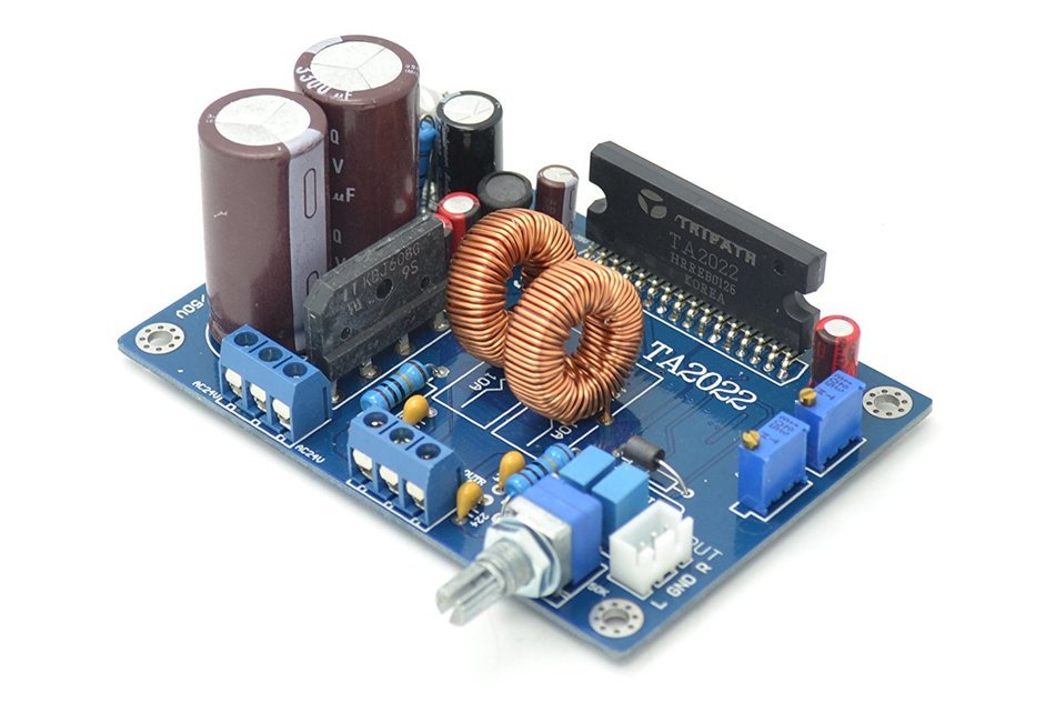 Ta2022 90w+90w Stereo Class D Amplifier Board Ac22v-0-ac22v N4