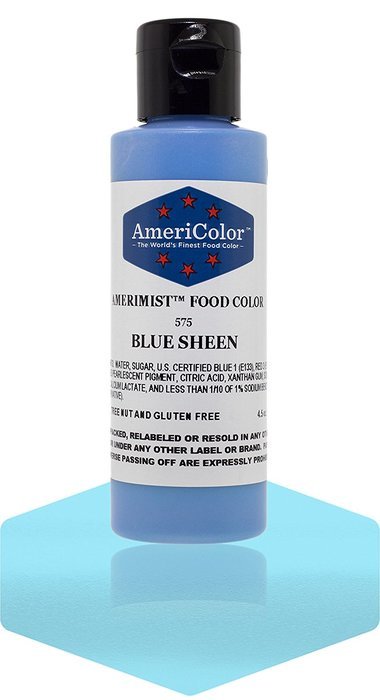 AmeriColor Amerimist Airbrush Color 9 Ounce, Silver Metallic Sheen N22