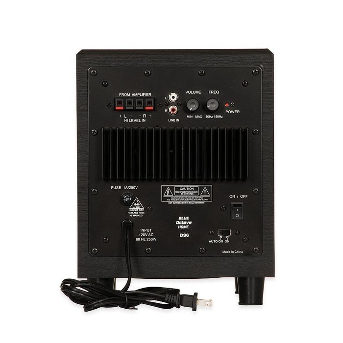 Blue Octave Home DS6 Subwoofer (Black)
