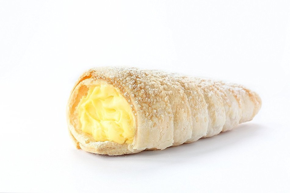 Mrs. Anderson's Baking Cream Horn Pastry Roll Molds, Stainless Steel, Set of 4, Measures 4.375-Inches Tall N5