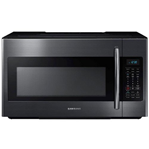 Samsung ME18H704SFG 1.8 Cu. Ft. Black Stainless Steel Over-the-Range Microwave N3