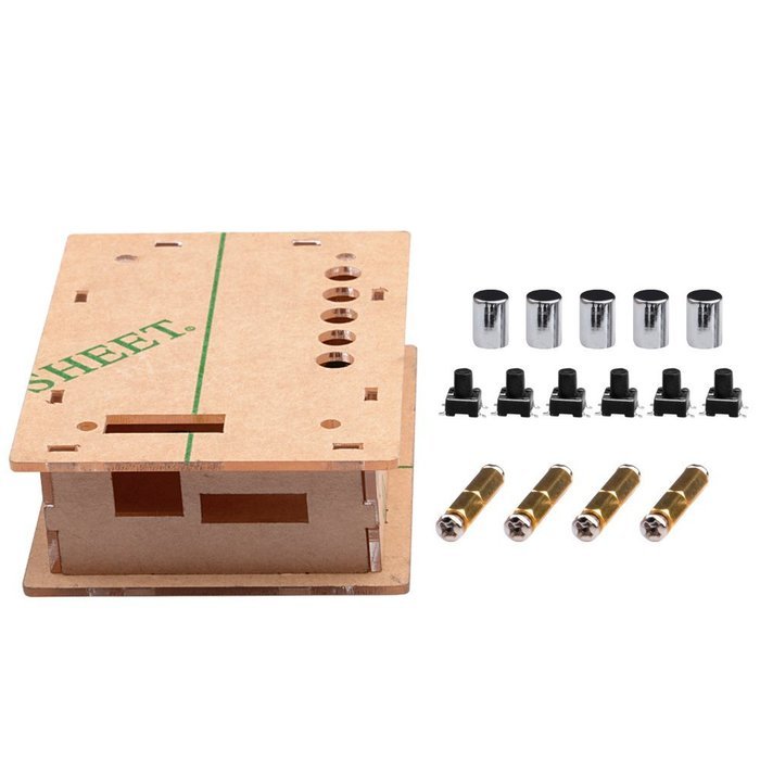 Wangdd22 Module Board Audio & Video Component Amplifier, Red (TDA7492P with case)