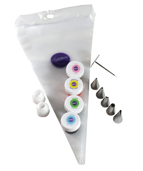 WILTON 2104-2532 Cake Decorating Set 25-Pieces