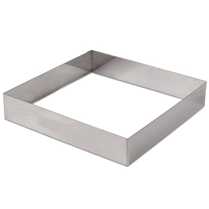 de Buyer Stainless Steel Square Ring Mold - 1.7-inch x 9.4-inch