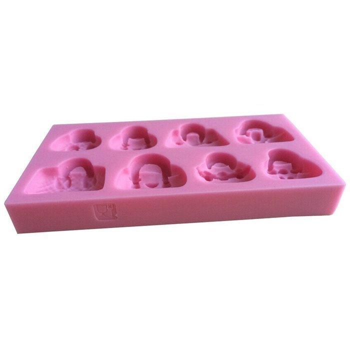 FLY Many Shapes Of Handbag 3D Silicone Cake Molds Cooking Bakware Tools,Pink
