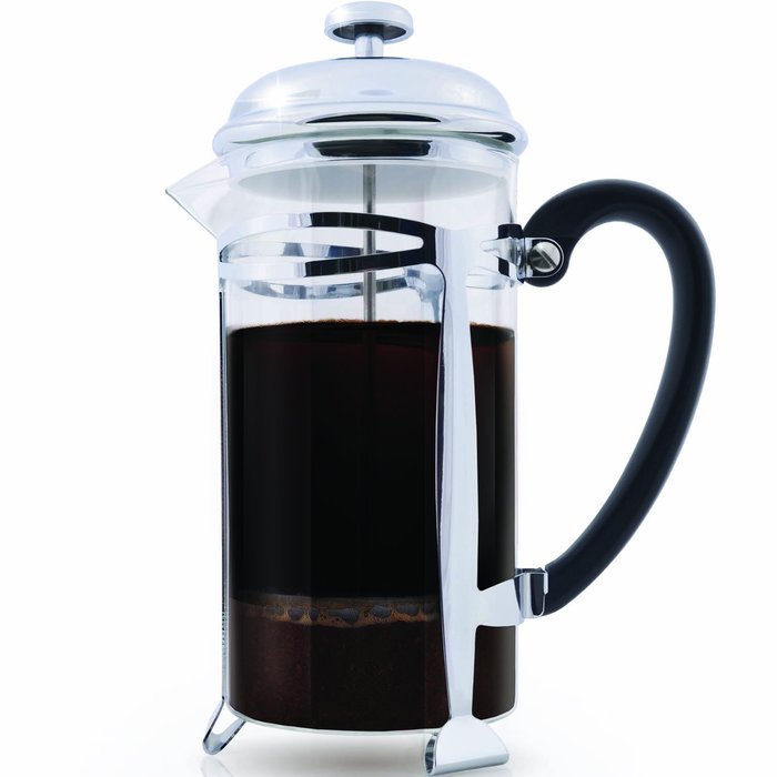 Best French Press Coffee Maker (Ultra Fine Filtration) 1 Liter (34 Ounce) Brews 4 Cups of Coffee, Extra Fine... N5