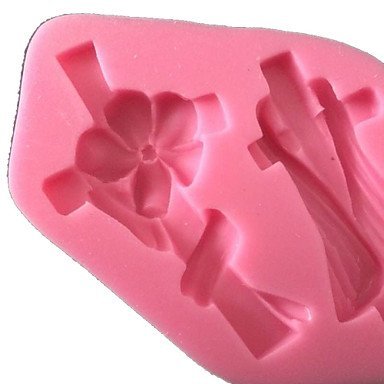 Sher Fondant Silicone Mold Silicone Scarf Mold Flower For Fondant Fimo Gum Paste & Chocolate N2