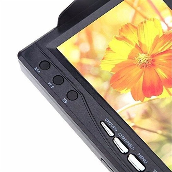 Uphig RX-LCD5802 7" 5.8G Boscam FPV 32CH HD 800*480p Monitor Receiver Built-in Battery (US STOCK) N4