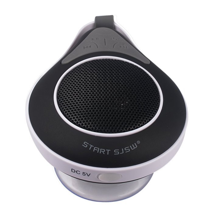 Start Sjsw Waterproof Bluetooth Shower Speakers - IPX6 Certified - For use in Bathroom, Kitchen, Car, Outdoors... N3