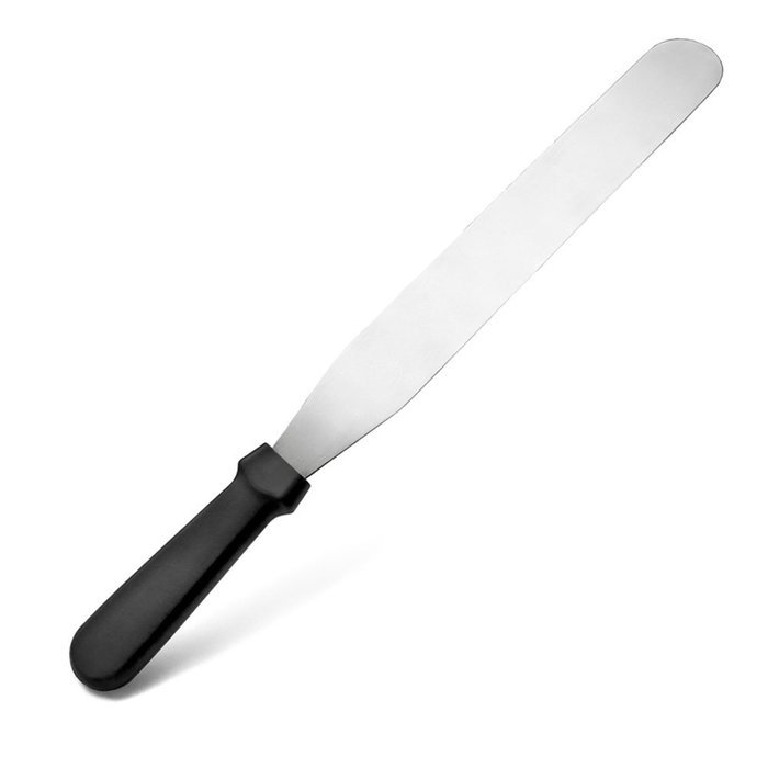New Star Foodservice 38101 Straight Icing Spatula, 17-Inch, Silver