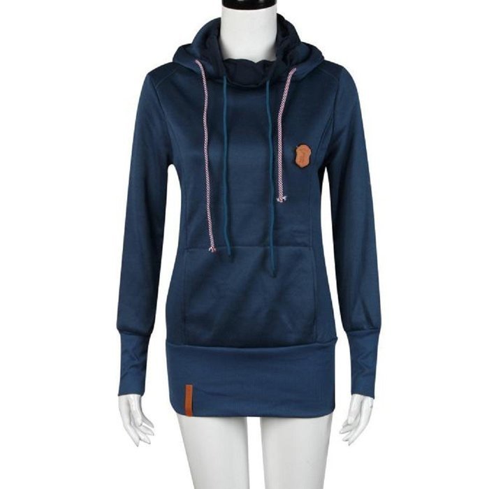 Hooded Tops,Morecome Womens Fashion Fitted Long Sleeve Pullover Shirt Coat N10