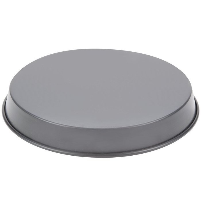 American Metalcraft HC90142 14" x 2" Hard Coat Anodized Aluminum Tapered / Nesting Pizza Pan