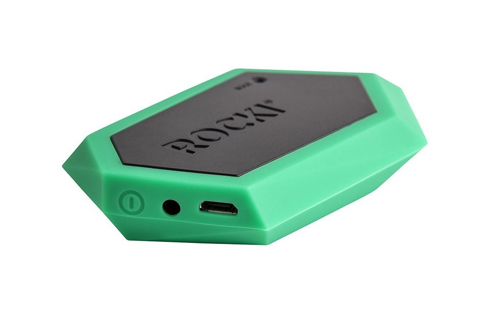 ROCKI PLAY - WiFi Plug-in for Streaming Music to Speakers (ROCKI Green)