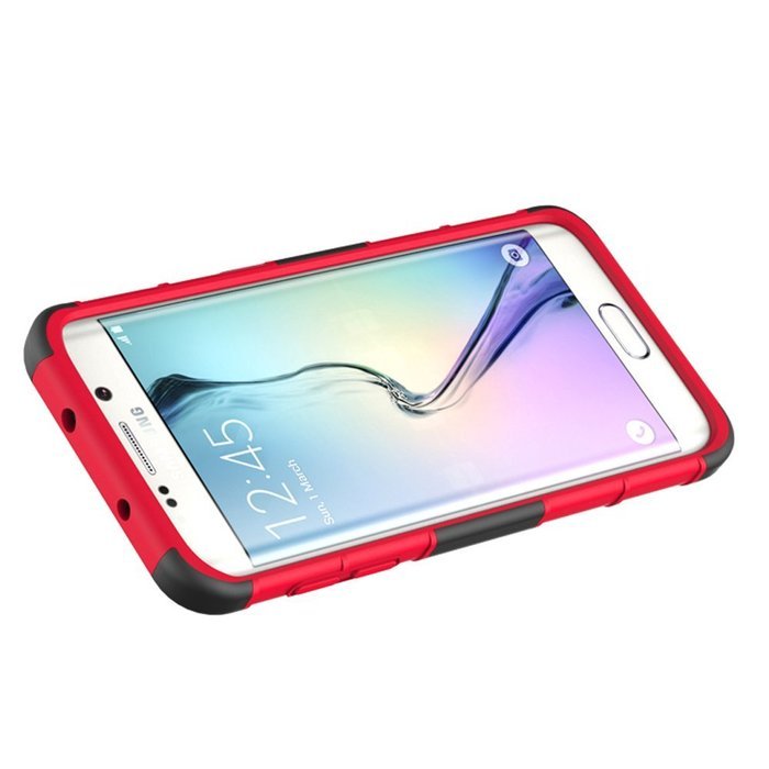 Galaxy S7 Edge Case, HLCT Rugged Shock Proof Dual-Layer Case with Built-In Kickstand for Samsung Galaxy S7 Edge... N10