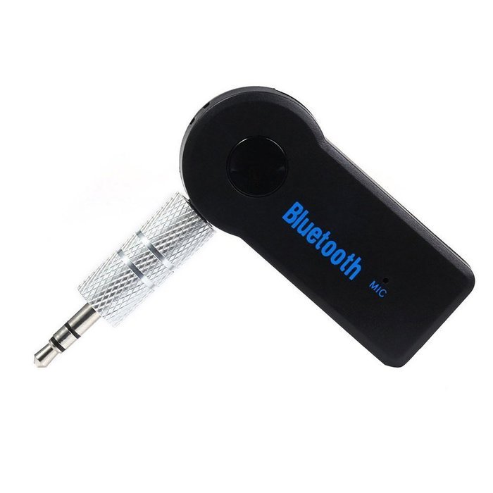 Portable Mini Bluetooth 4.1 Car Audio Music Receiver Wireless Adapter Stereo Speaker with Microphone 3.5mm Jack... N8