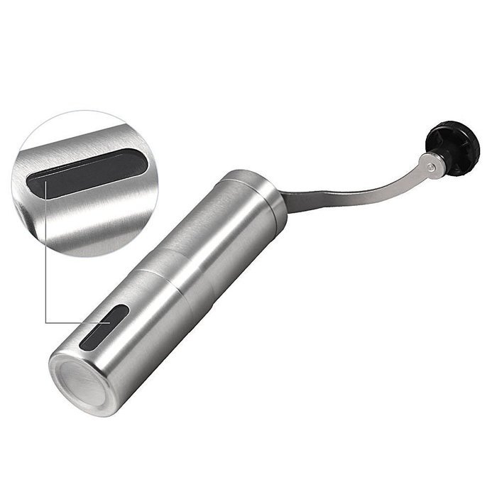 Olayer Manual Coffee Grinder Stainless Steel Kitchen Hand Manual Grind Coffee Bean Burr Grinder Mill Tool N2