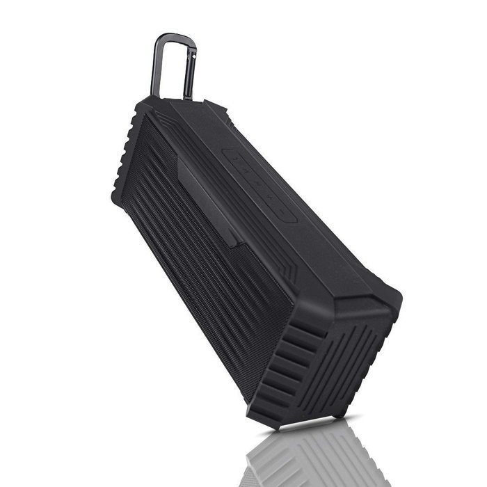 Bluetooth Speakers V2, 10m Bluetooth Range & Built-in Mic, Dual-Driver Portable Wireless Speakers with Low Harmonic... N2