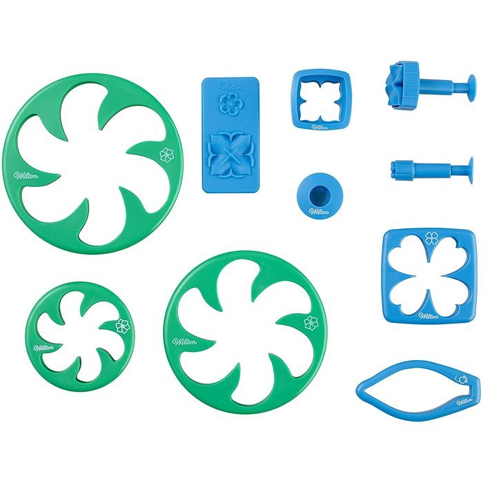 Wilton 2109-7987 28-Piece Gum Paste Cutters Set