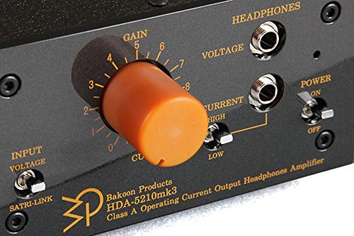 Bakoon Products Headphone amplifier HDA-5210MK3 SATRI-IC-EX Winging Resistance ATT(Non induction), Black N2