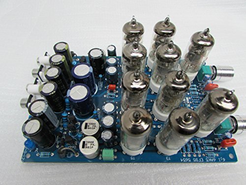 Nobsound&reg; Luxury 6J1*10 Valve Audio Hifi Stereo Pure Tube Headphone Preamplifier Assembled Board Diy N6