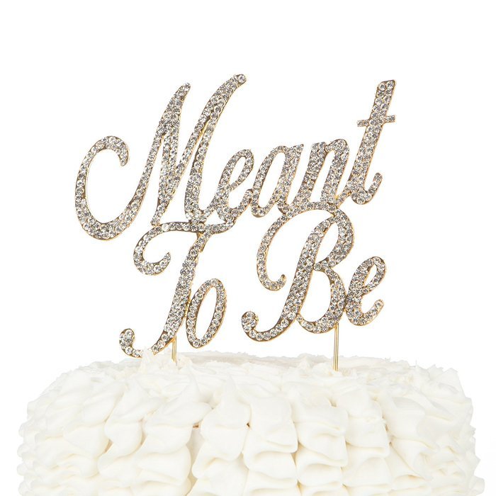 Happily Ever After Wedding Cake Topper, Gold Fairytale Princess Decoration (Happily Ever After - Gold) N46