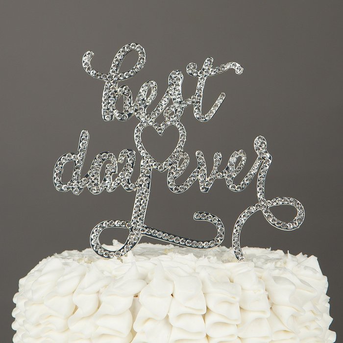 Happily Ever After Wedding Cake Topper, Gold Fairytale Princess Decoration (Happily Ever After - Gold) N51