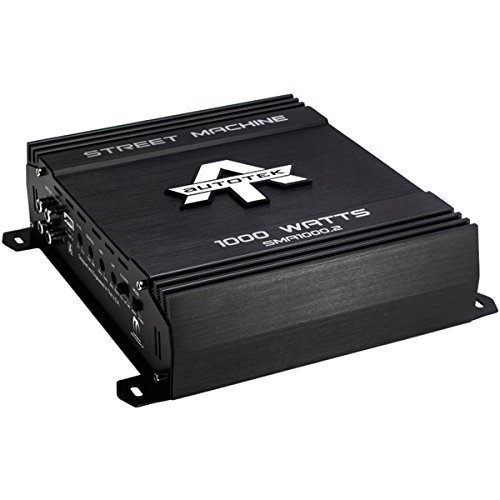 New AUTOTEK SMA1000.2 Street Machine 2-Channel Class AB Amp (1,000 Watts)