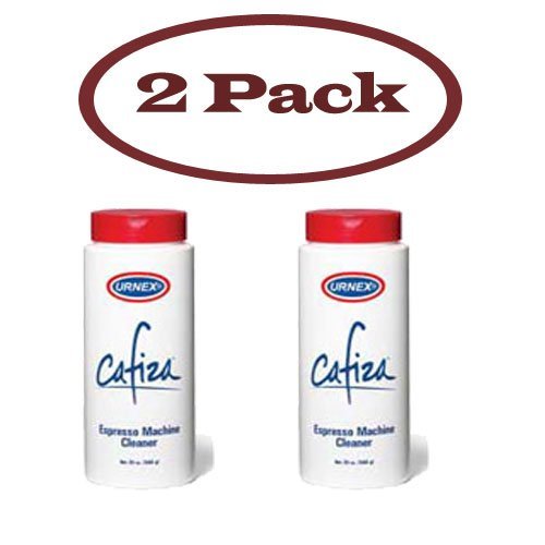Urnex Cafiza Espresso & Coffee Machine Cleaner Powder 20 Oz. Bottle 2 Pack