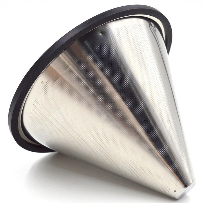 YC-Houseware Paperless Coffee Dripper Single Layer Fine Mesh Stainless Steel Coffee Filter Fits On Almost All...