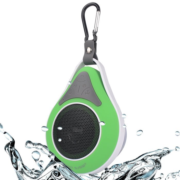 Start Sjsw Waterproof Bluetooth Shower Speakers - IPX6 Certified - For use in Bathroom, Kitchen, Car, Outdoors... N5