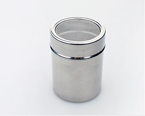 Stainless Cocoa Cappuccino Coffee Decorating Latte Art Barista Tool Mesh shaker