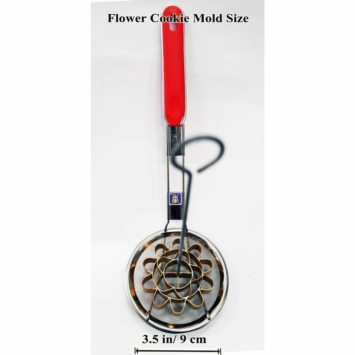 DOK JOK Cookie Bouquet Sunflower Crispy Biscuit Diameter 3.5 Inch Mould Brass Blossom Lotus Flowers Shaped Mold... N2